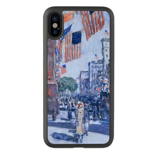iPhone14第五大道油画硅胶手机壳