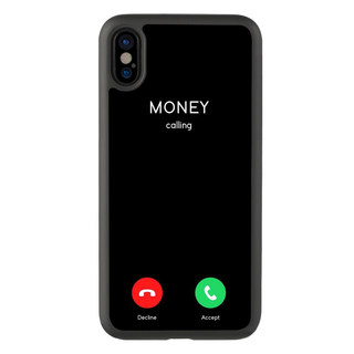 11创意money calling适用于iPhone141312Promax手机壳xr保护套防摔8