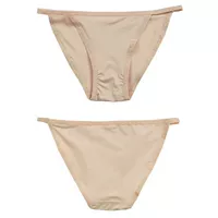 Áo tắm bikini màu da thịt bikini nhảy chống ánh sáng quần xà cạp hình chữ T tốt đồ lót phụ nữ - G-string quan lot nu