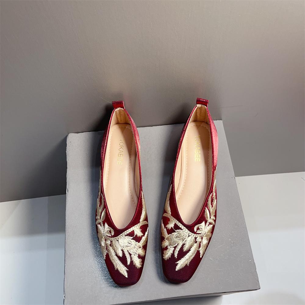 新中式国风单鞋女复古百搭