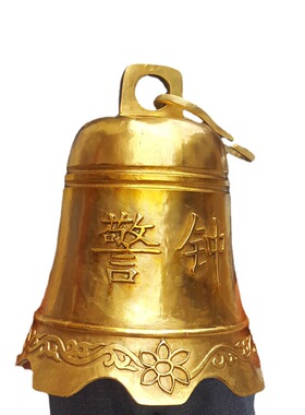 鑫禄圣铜器定做 铜铃铛大号铜钟 铜警钟铜铃铛大号纯铜钟摆件