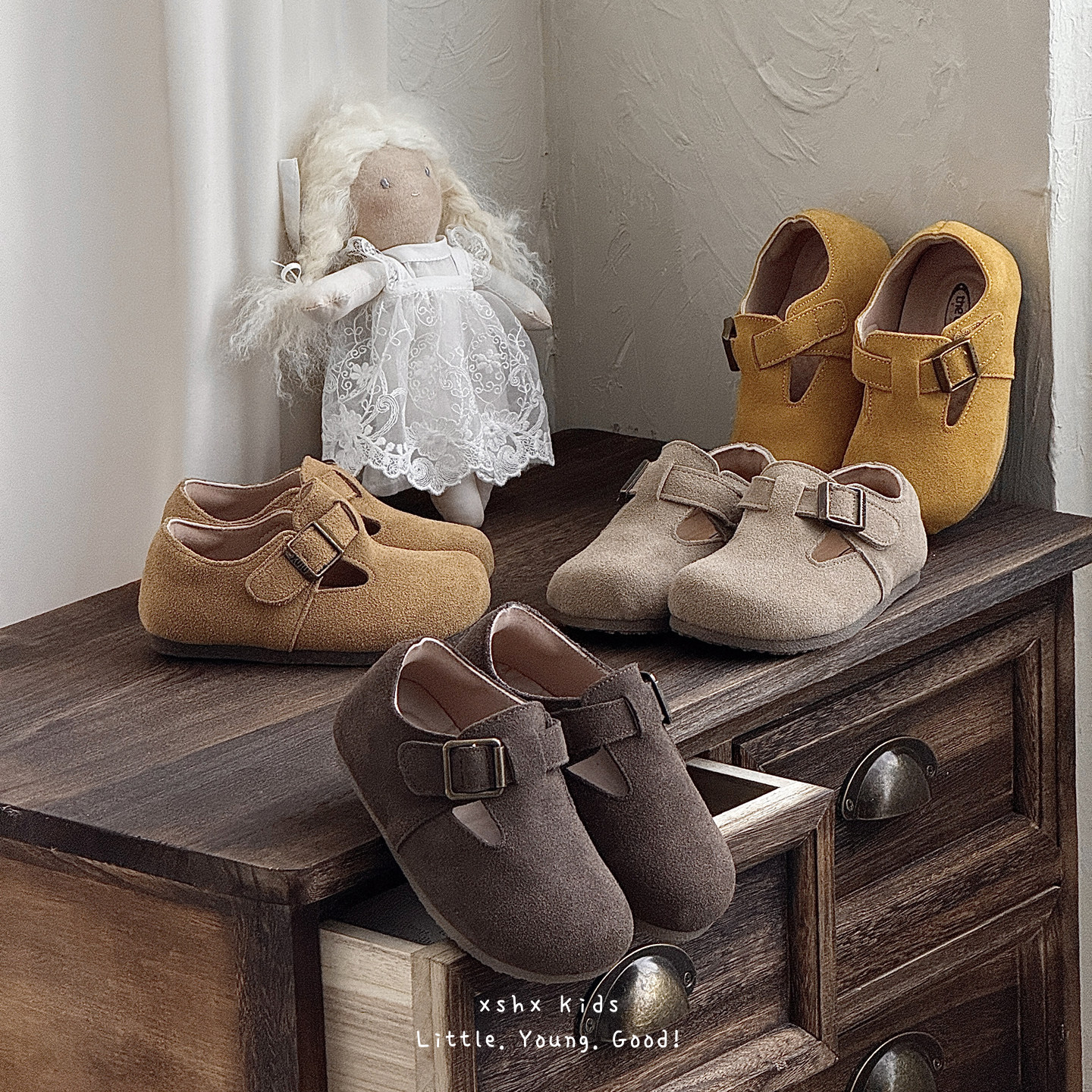 儿童韩版软底时装勃肯鞋新款春季男女童英伦风休闲单鞋学生豆豆鞋,童鞋/婴儿鞋/亲子鞋,皮鞋,淘宝优惠券,粉丝福利购,淘宝优惠卷