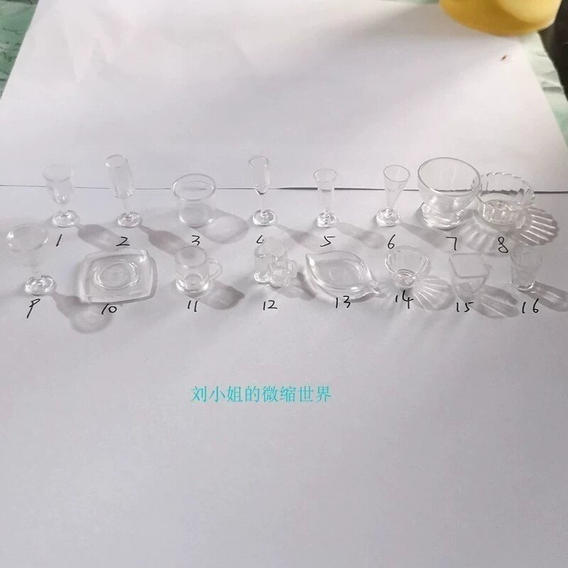 1:12微缩食玩 娃娃屋餐具配件  小孩过家家玩具 仿真迷你杯子模型,家居饰品,其他工艺饰品,淘宝优惠券,粉丝福利购,淘宝优惠卷