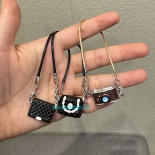 娃娃屋配件拉布布仿真迷你挂包小配件小孩过家家玩具公仔挂件配饰