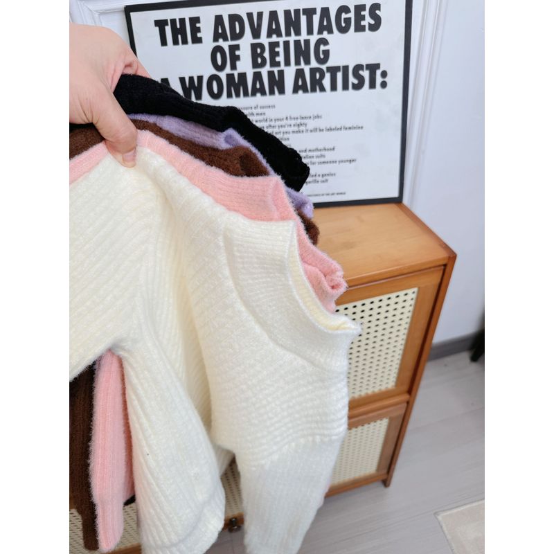 【不起球】儿童打底毛衣秋冬一体绒洋气高领加绒儿童内搭