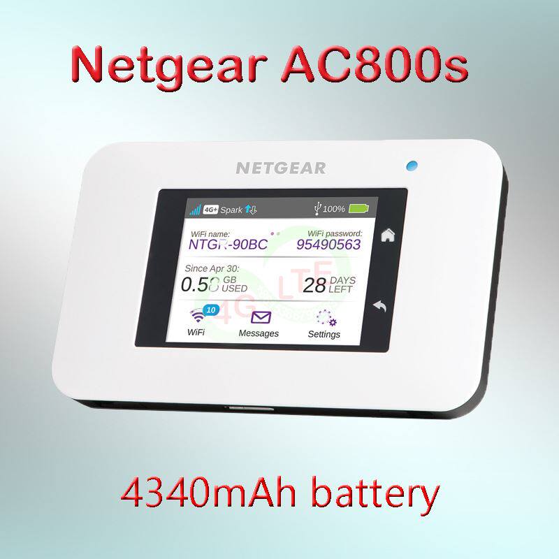 NETGE网件AC800S台湾广电四网4G随身WiFi插卡路由器aircd使用感如何?
