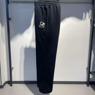 抽抽绳百搭运动卫裤 宽松直筒时尚 162548301N 女2025冬款 安踏运动裤