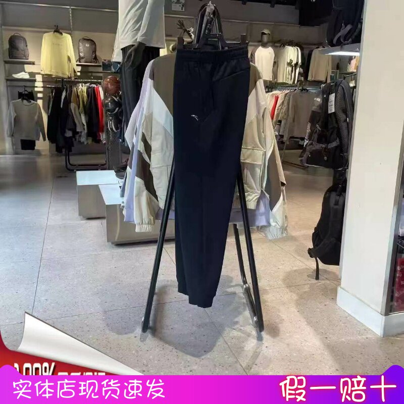 安踏运动裤女2025冬季新款