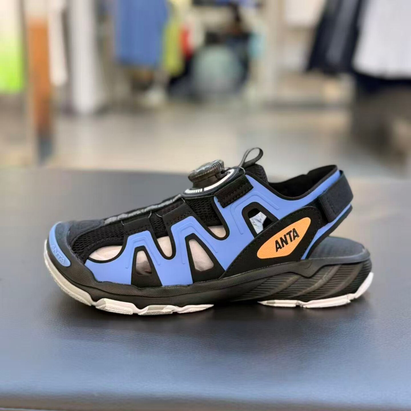 安踏儿童鞋2026夏季新男大童清羽2.0沙滩包头凉鞋框子鞋312626903