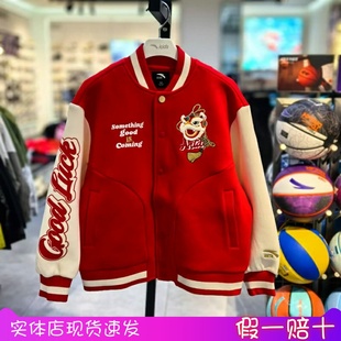 针织运动上衣352518710 时尚 安踏儿童2025春新款 男大童新年宽松版