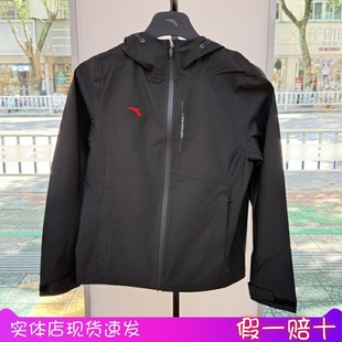 安踏风暴甲LT冲锋衣女2025秋新款 防风防水户外连帽外套162537616