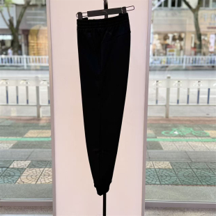 束脚裤 安踏2025冬季 加绒运动裤 收口休闲裤 152547308N 男子针织长裤