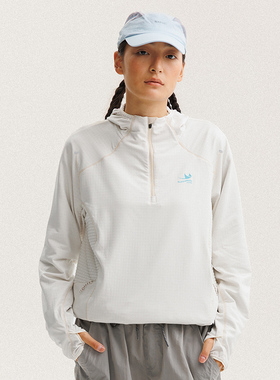 BLACK ARMADA 环保再生高弹面料运动速干连帽衫跑步健身训练服