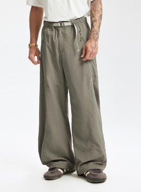 inflation 2025春夏新品工装短裤户外速干薄款跑步运动休闲长裤