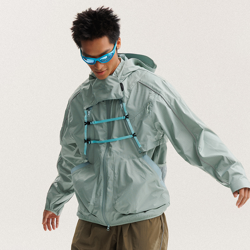 BLACK ARMADA 叠穿功能性冲锋衣可拆卸两件套防水速干透气骑行服