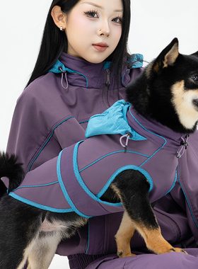 BLACK ARMADA 狗狗军事级防水雨衣山地越野智能可调风帽宠物服装