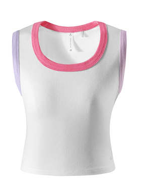 BLACK ARMADA 2025新款辣妹轻薄速干透气健身瑜伽背心撞色抗菌T恤