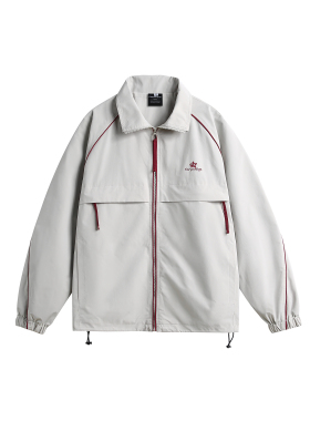 mayuEnjoy 春秋美式休闲百搭情侣外套潮牌运动短款夹克