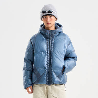 BLACK ARMADA 户外防泼水机能加厚防寒保暖羽绒服连帽运动外套