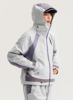 BLACK ARMADA 特氟龙三防全压胶轻量化冲锋衣户外徒步露营情侣衫