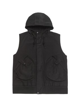 NEOISM 春秋格子户外工装格纹连帽机能口袋宽松男女款套头冲锋衣