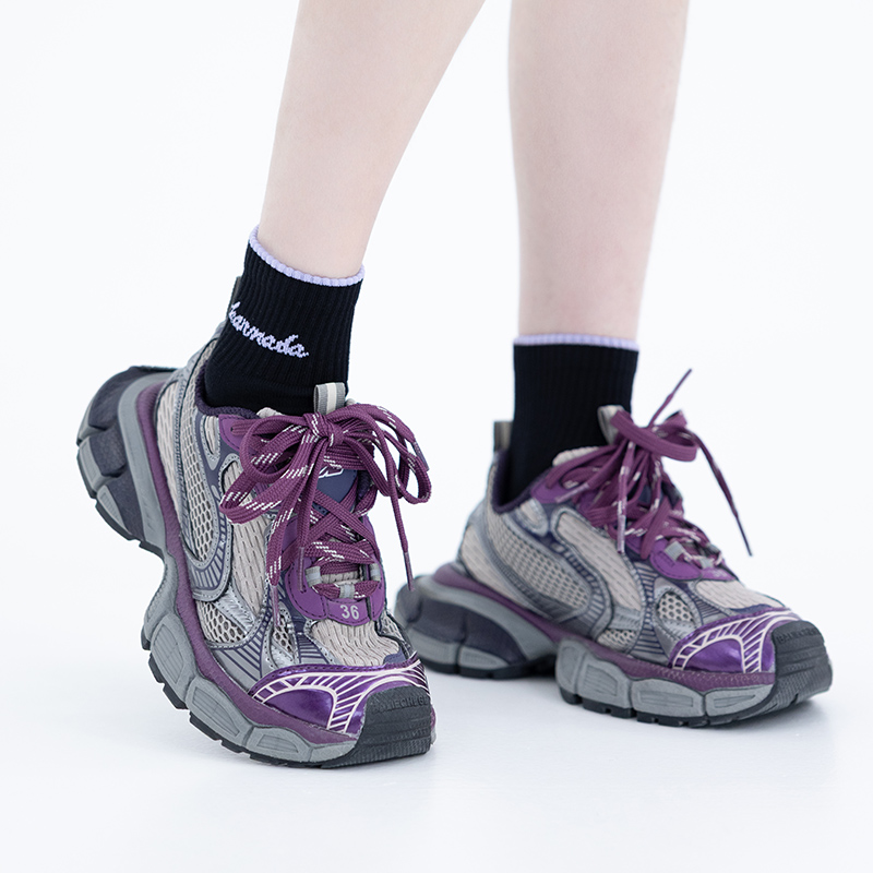 BLACK ARMADA 男女同款登山徒步马拉松健身跑步运动休闲小短袜