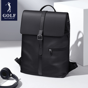 GOLF双肩背包男2025新款 潮流大容量通勤电脑包旅行学生书包男 时尚
