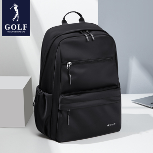 GOLF双肩包男2025新款都市通勤大容量电脑背包大学生书包男旅行包