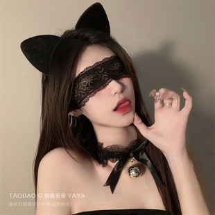 钓系小野猫 简约丝绒猫耳朵发箍可爱发卡百搭凹造型立体头箍女饰