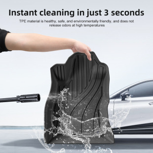 适用19-25款斯巴鲁Subaru Forester森林人脚垫TPE后备箱靠背垫