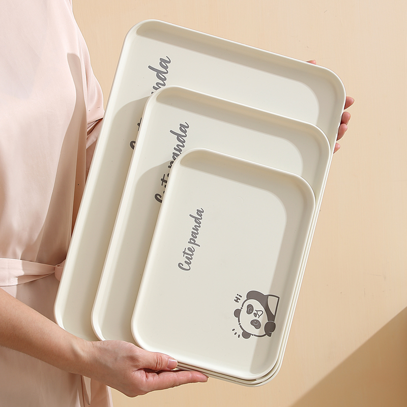 【食用级】托盘长方形收纳餐盘子