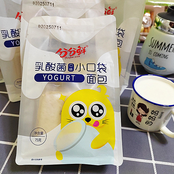 分分鲜乳酸菌口袋面包早餐零食