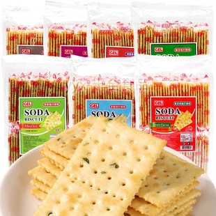 包邮 香港GEL 番茄紫菜辣紫菜芝麻香葱奶盐梳打饼干540克
