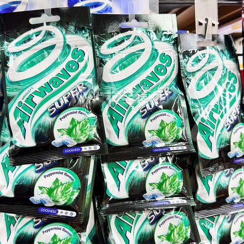爽浪薄荷口香糖零食糖果