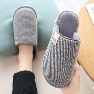 回力棉拖鞋防滑舒适防寒保暖居家室内厚底柔软静音防臭冬季地板拖