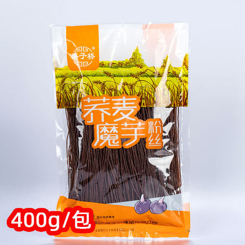 低脂陕西荞麦魔芋粉丝面冲泡方便速食代餐主食卡涮火锅干荞麦面 - 封面
