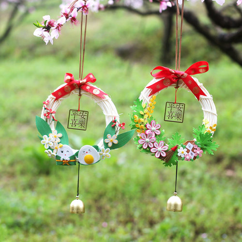 纸艺时代圆形衍纸风铃端午衍纸
