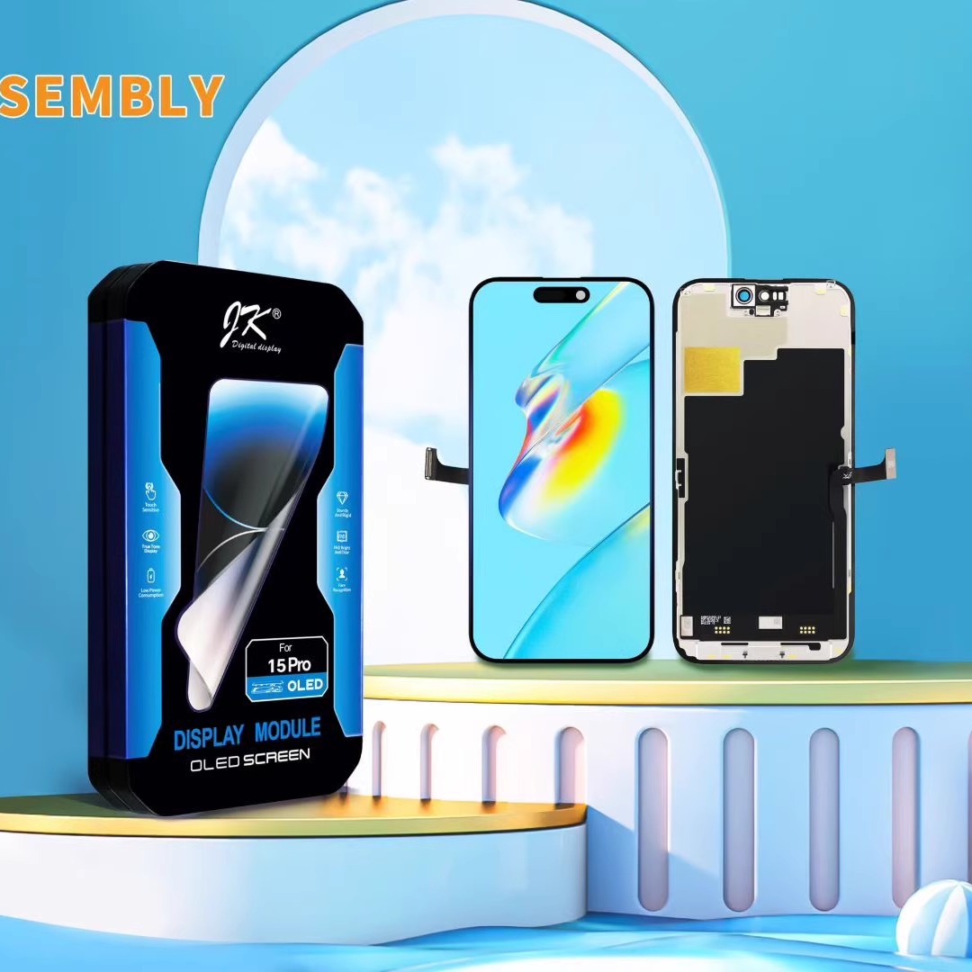 JK硬性适用苹果12 13 14 15 16 xs pro max plus内外显示屏幕总成