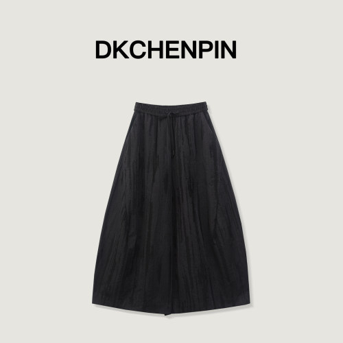 呈品新款设计师款松紧腰时尚提花裙裤GD-AZPM03070G