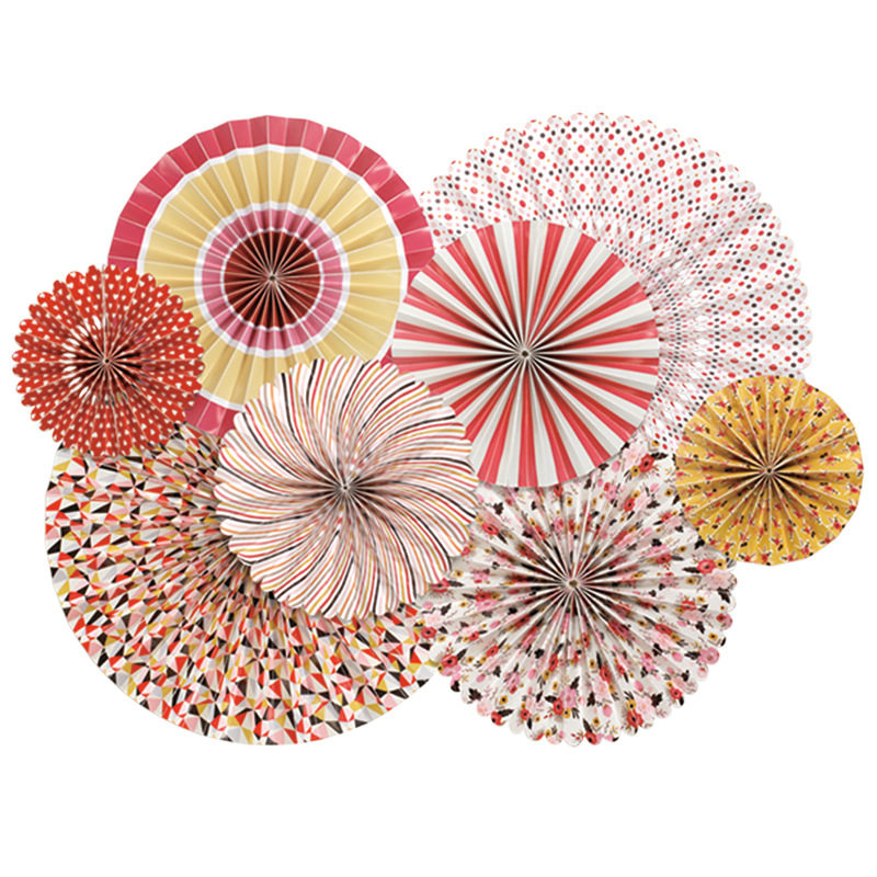 수제 DIY 종이 꽃 팬 종이 팬 꽃 가게 창 쇼핑몰 새해 장식 생일 파티 배경 벽 장식 팬