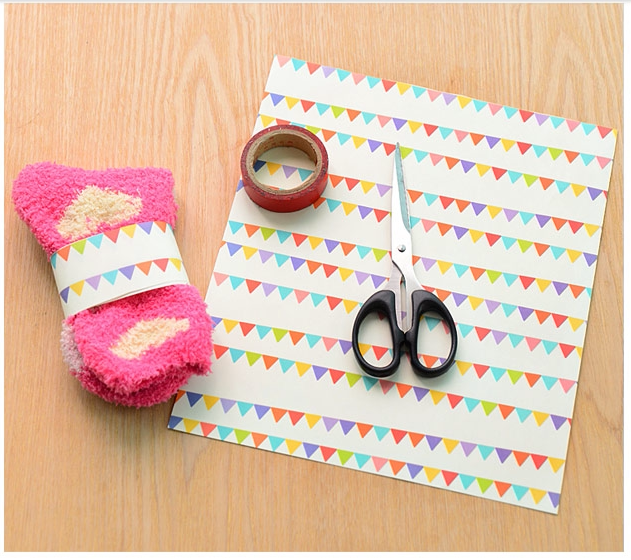 책 포장지 한국의 다채로운 선물 포장지 귀여운 숲 스타일 책 포장지 생일 선물 포장지