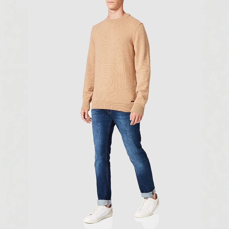 boss保暖海外长袖毛衣