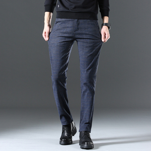新款春季百搭男士休闲直筒长裤修身韩版男裤1218-688-P25图片
