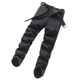 男士牛仔裤新款弹力休闲长裤中青年商务百搭直筒裤男9025-P38，男装牛仔裤，星座205-2