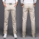 男式休闲裤潮牌直筒裤修身百搭四季款青年韩版潮1218-8006-P21，男装休闲裤，星座205-2