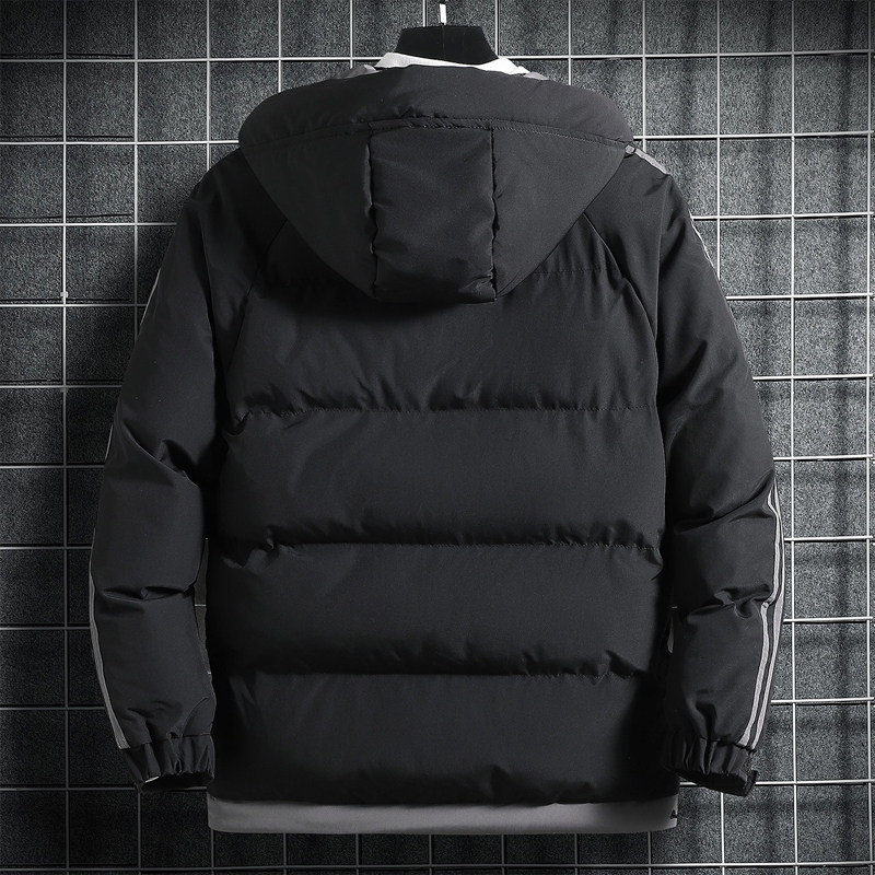 2025新款棉衣男面包服冬季厚连帽棉服棉袄工装外套5811-P48,男装棉衣,星座205-2