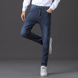 男牛仔裤新款弹力休闲长裤中青年商务百搭直筒裤男9803-P35，男装牛仔裤，星座205-2