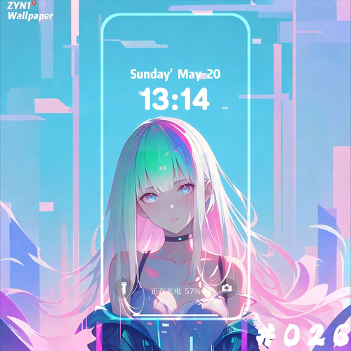 动态丨电音少女壁纸超清