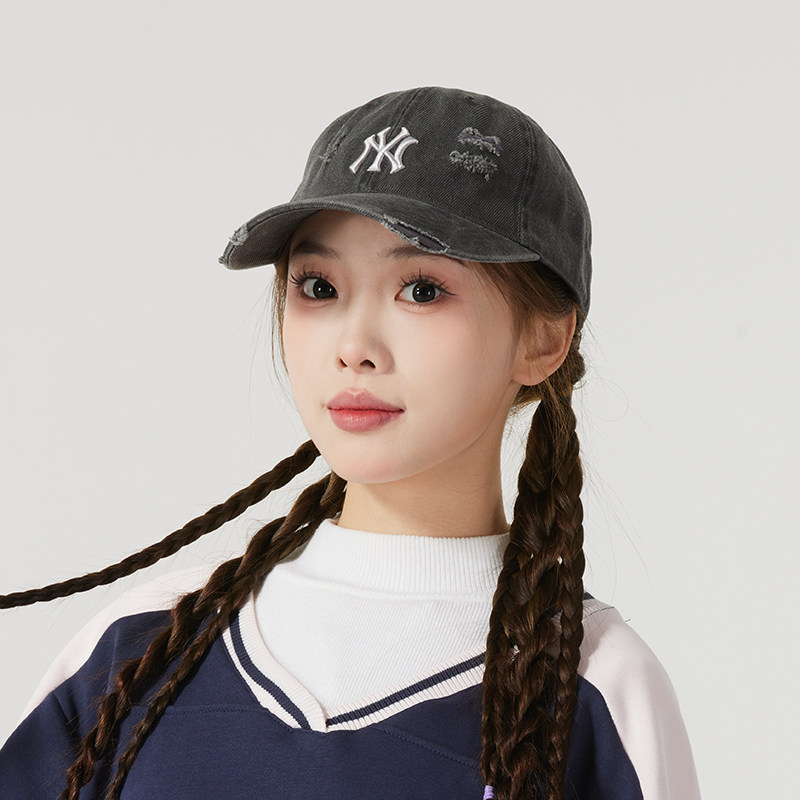 正品MLB刺绣LOGO时尚百搭旅行户外遮阳运动休闲棒球帽鸭舌帽ACP