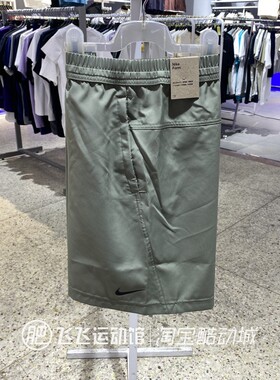 夏季正品NIKE耐克简约透气速干男裤户外运动休闲梭织短裤DV9858